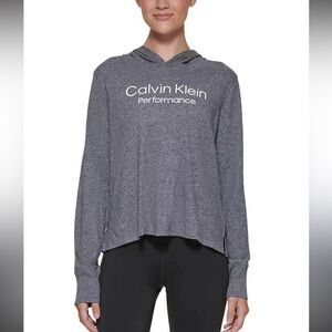 - New- Xl Calvin Klein Performance Pullover Mock Neck Logo